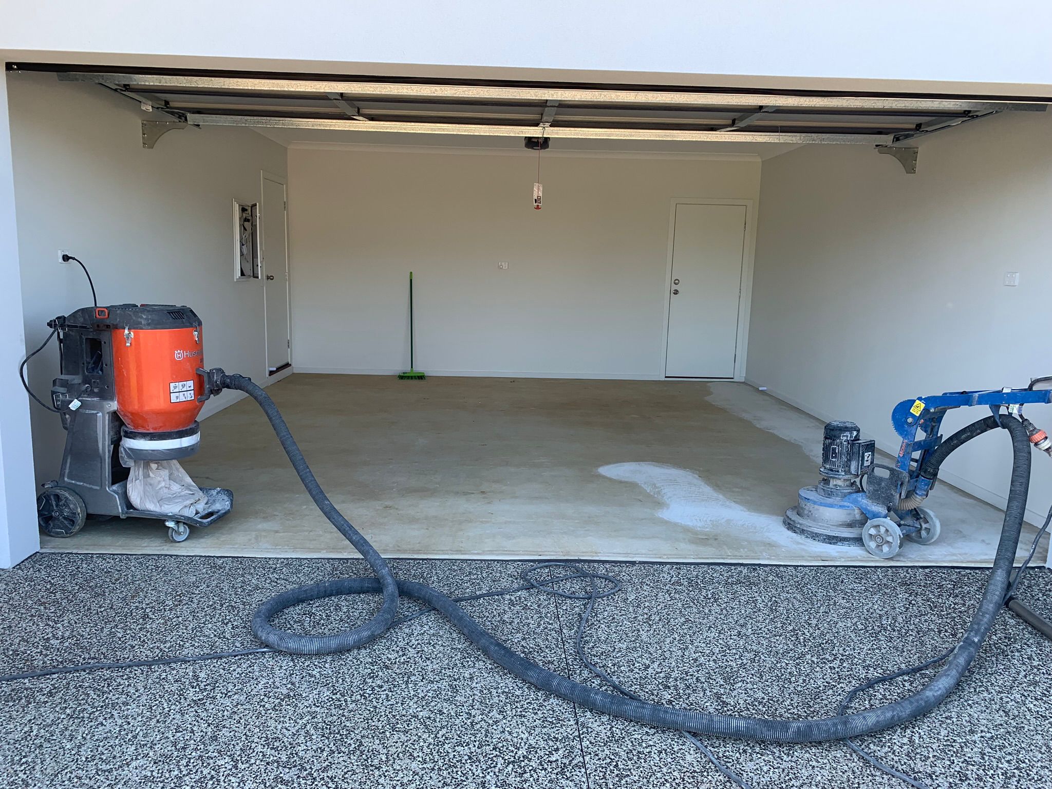 Before — driveway