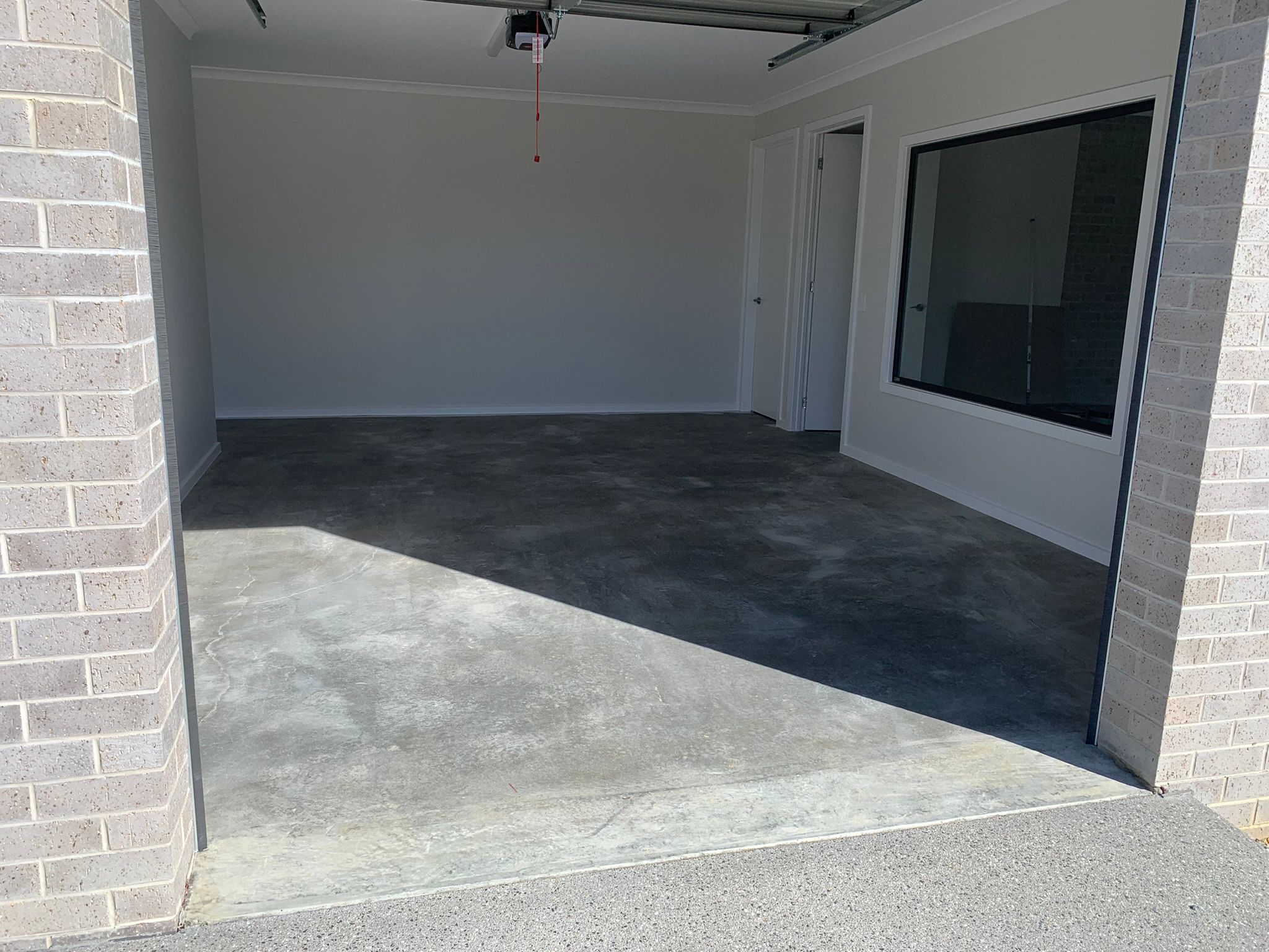 Before — driveway