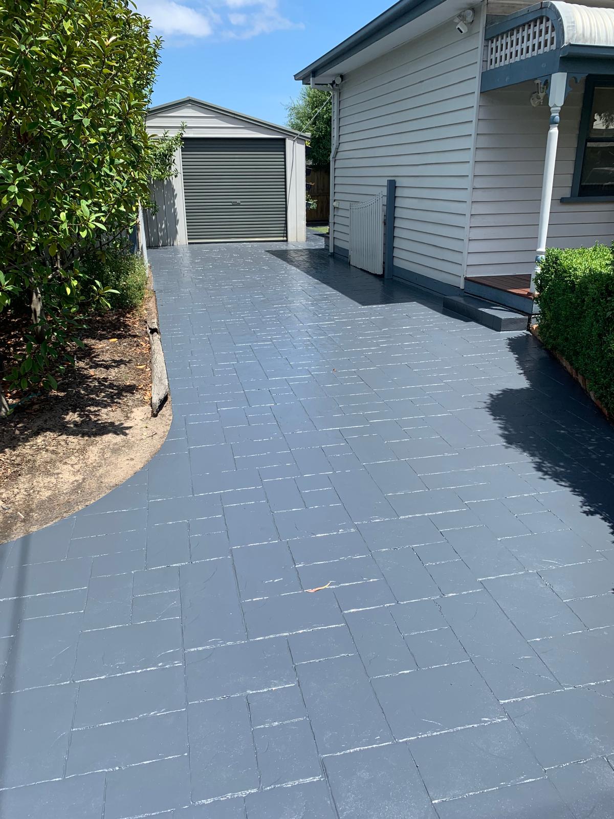 Driveway restoration and protective coatings Geelong