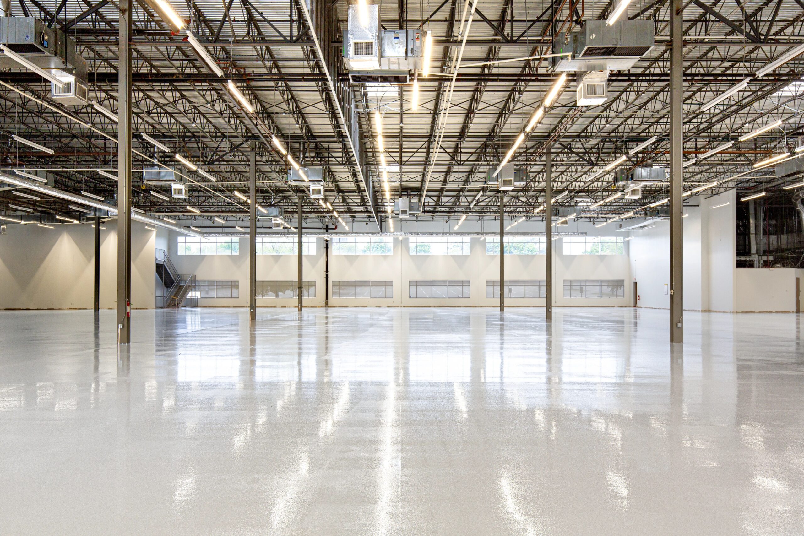 Polished concrete floor finish comparison